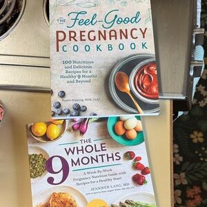 The Feel-Good Pregnancy Cookbook and The Whole 9 months Cookbook